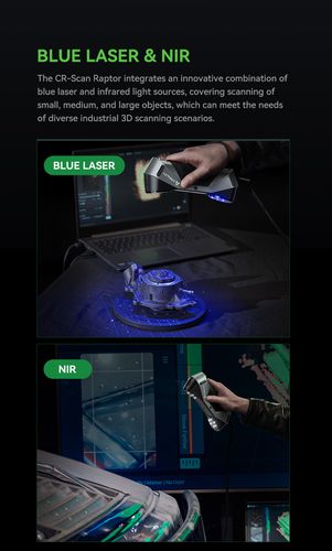 3D scanner CR-SCAN RAPTOR CREALITY CRE-4008050049 6971636400189