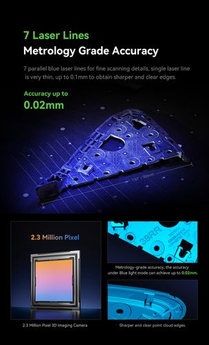 3D scanner CR-SCAN RAPTOR CREALITY CRE-4008050049 6971636400189