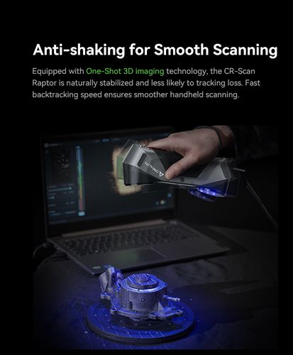 3D scanner CR-SCAN RAPTOR CREALITY CRE-4008050049 6971636400189