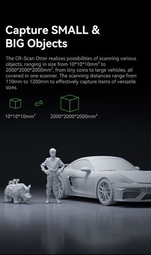 3D scanner OTTER CREALITY CR-Scanner-Otter 6971636400158
