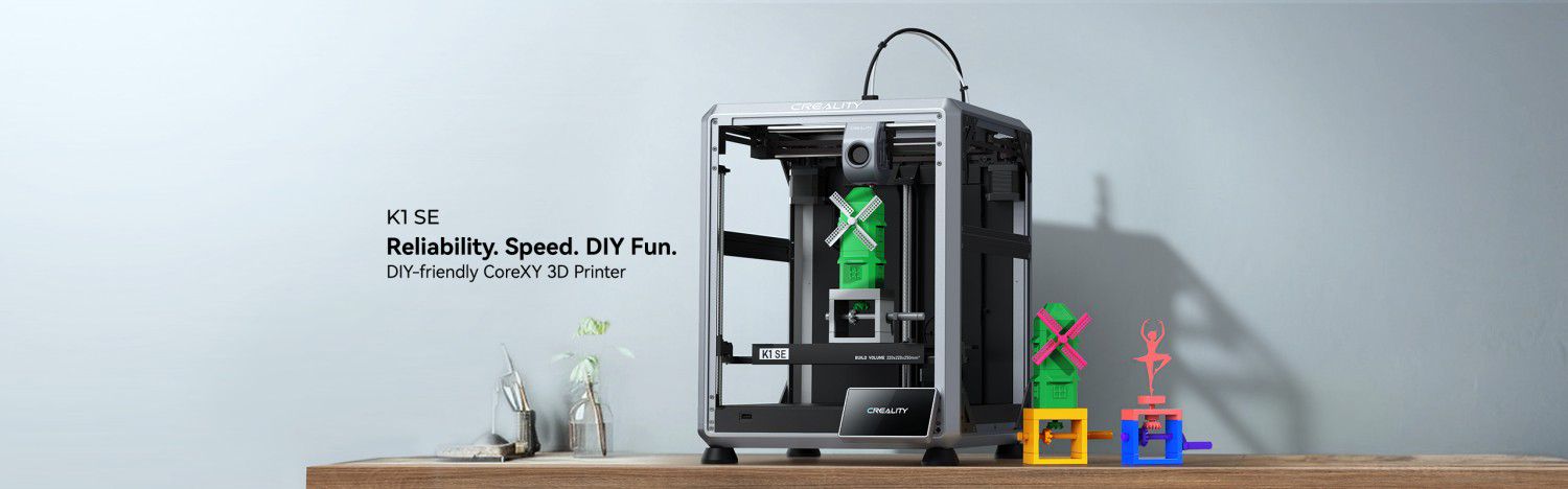 3D printer K1SE 220x220x250mm 600mm/S CREALITY CR-K1SE 6971636403494