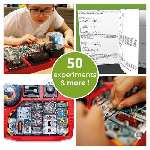 Electronic projects kit - 50 experiments - circuit lab KNS130 5410329759551