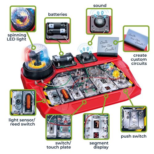 Electronic projects kit - 50 experiments - circuit lab KNS130 5410329759551