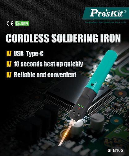 Cordless Soldering Iron SI-B165 4711552168518