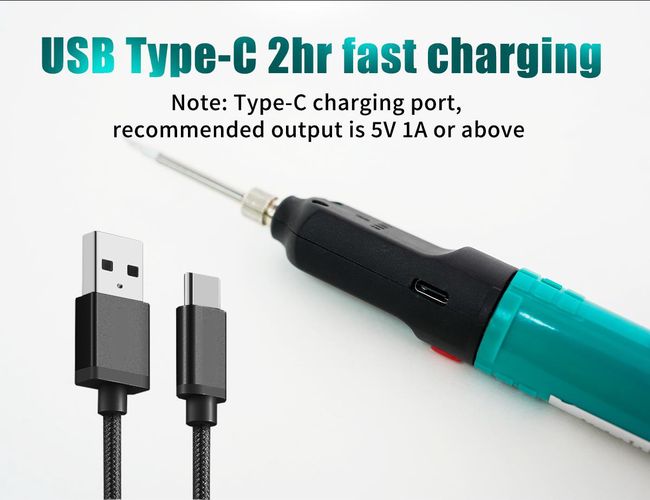 Cordless Soldering Iron SI-B165 4711552168518
