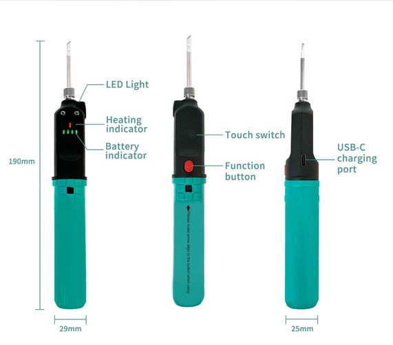 Cordless Soldering Iron SI-B165