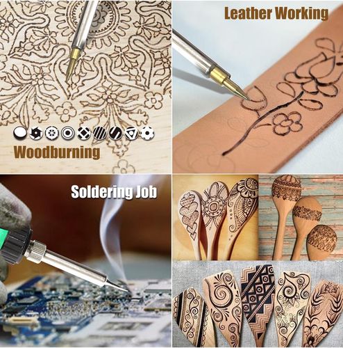 Soldering iron and Wood Burning Kit SI-137B