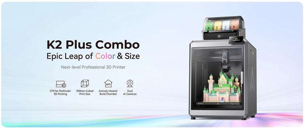 3D printer K2Plus with CFS CREALITY CR-K2Plus/Combo 6971636405719