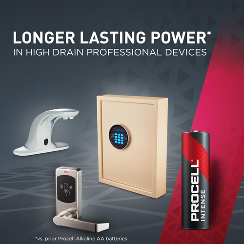 Leelispatarei LR6 MX1500 AA ( R6/MN1500/R6) 1.5V 3072mAh PROCELL Intense 10tk karbis Duracell LR6/DUR/PROC-I/10 5000394136830