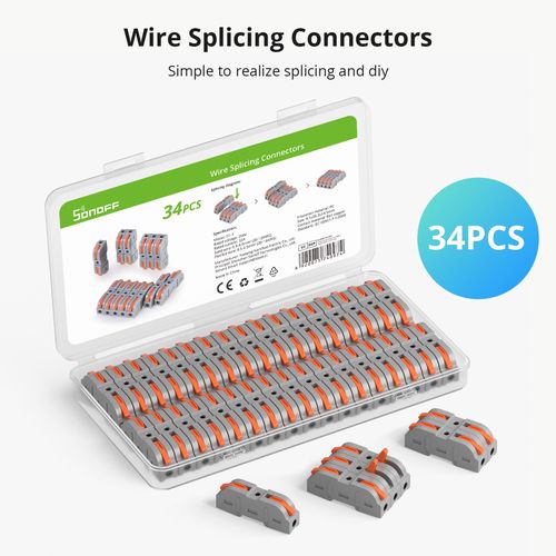 Wire Splicing Connectors Sonoff 250V, 32A,  0.5-2.5mm² D1-1 6920075740974