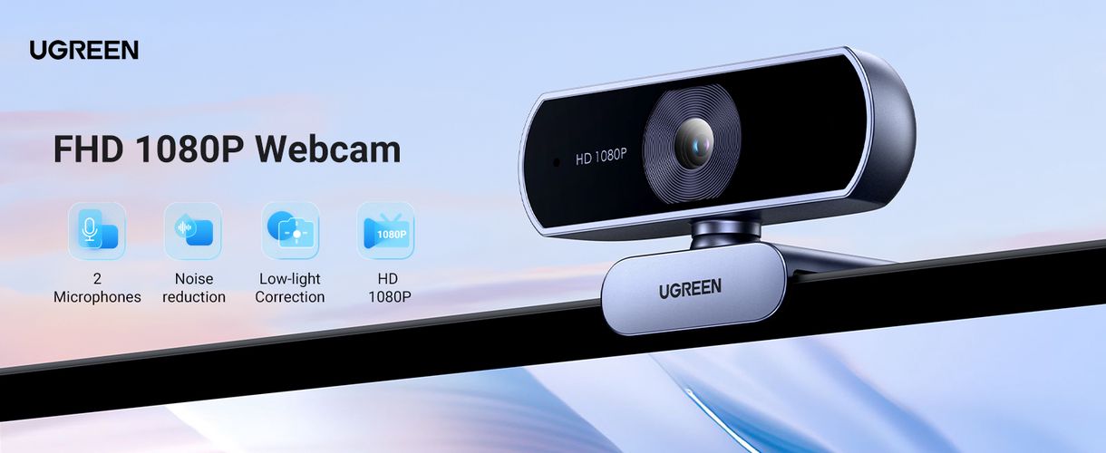 Internetinė USB kamera HD 1080p su mikrofonu UGREEN/15728 6941876217281