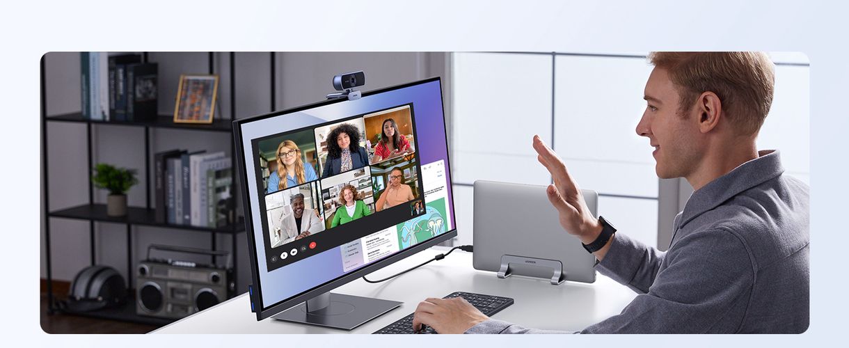 Internetinė USB kamera HD 1080p su mikrofonu UGREEN/15728 6941876217281