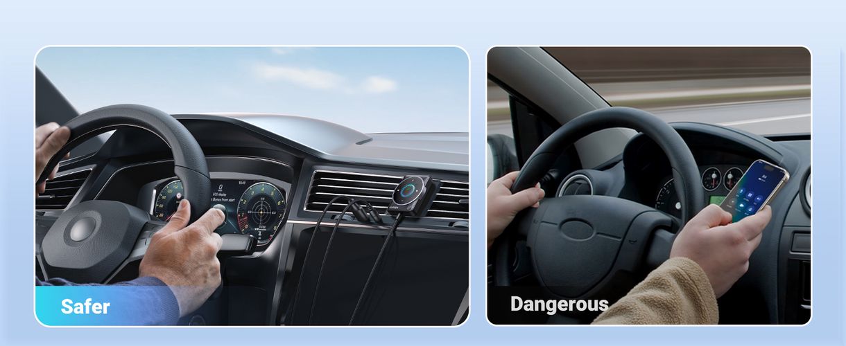 Wireless Car Bluetooth 5.4 Receiver with AUX (3.5mm) Connector UGREEN/35002 6941876230020