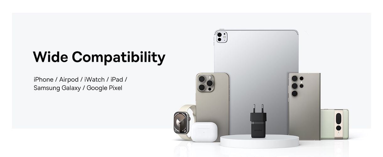 Wall Fast Charger Palm 20W USB-C QC3.0 PD3.0 with USB-C Cable 1m, Black P10111602113-01