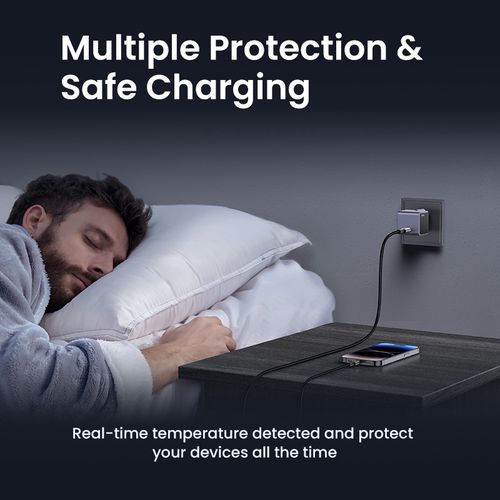 Wall Quick Charger Nexode S GaN 30W USB-C QC4.0+ PD3.0, Grey UGREEN/35041