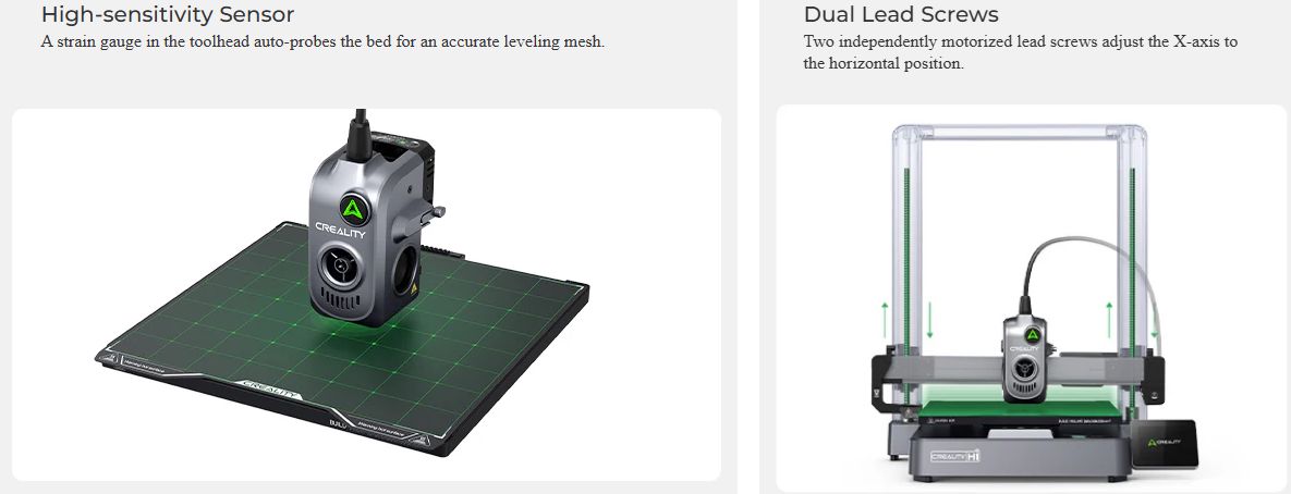 3D printer Creality HI Combo 260x260x300mm with CFS accessory CREALITY CREALITY-HI/COMBO 6971636404248