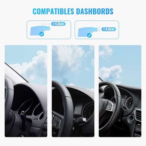 Car Dashboard Mount for 4.7-7" Smartphones, Black UGREEN/60796 6957303867967