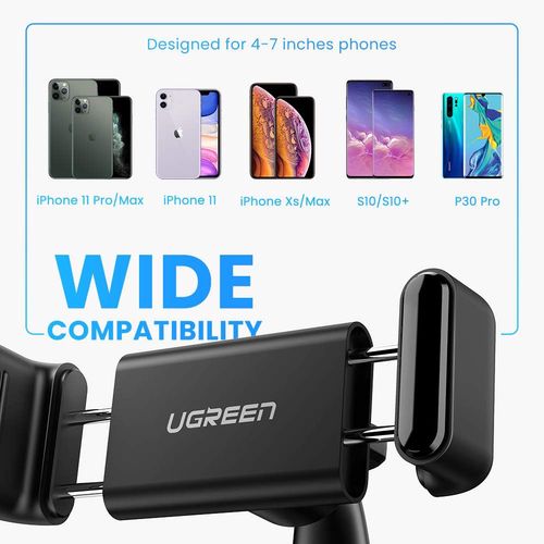 Car Dashboard Mount for 4.7-7" Smartphones, Black UGREEN/60796 6957303867967