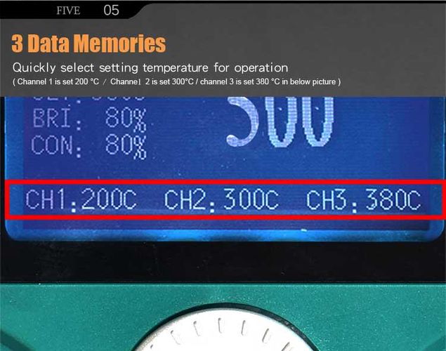 Паяльная станция LCD Smart 90W 500C SS-259B 4711552159653