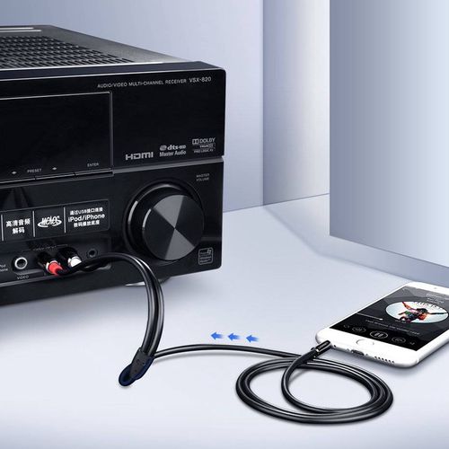 Кабель 2xRCA - 3,5 мм штекеры 3м черный AV116 UGREEN UGREEN/10590 6957303815906