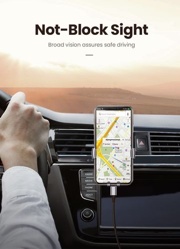 Automobilinis laikiklis 4.7-7" ekranų telefonams, pilkas UGREEN/50564 6957303855643