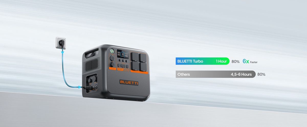BLUETTI Kilnojama energijos stotelė 2400W 2304Wh LiFePO4 AC200PL 6970991294754