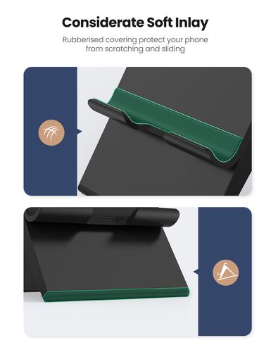 Adjustable Desk Stand for Smartphones & Tablets (max 7.2"), Black UGREEN/80903 6957303889037