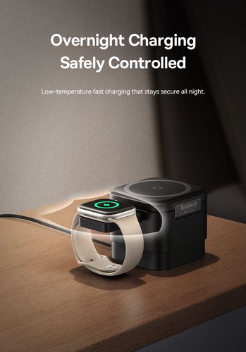 Wireless Magnetic Charger MagPro USB-C 2.5W for Apple Watch, Black P10264106123-00 6932172679491