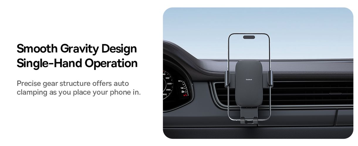 Car Mount Metal Age 3 for 4.7-7.2" Smartphones (Car Air Vent Mount for 4.7-7.2" Smartphones (Air Vent Version), Black C40467600111-01 6932172663629