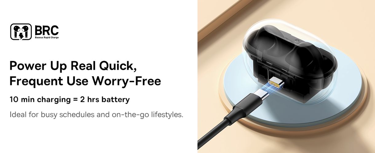 Открытые беспроводные наушники True Wireless Bluetooth 5.4 Earphones Bass 15 Clip с зарядным кейсом, черный A00079500113-00 6932172674335