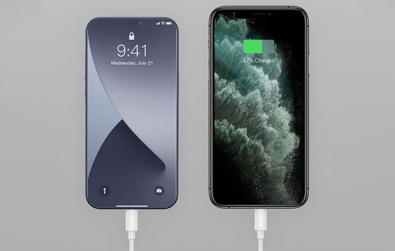 Kabelis USB A kištukas - USB C kištukas 1.5m 40W 5A QC3.0 PD, baltas (2 vnt) TZCATZJ-02 6953156230309