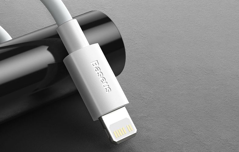 Kabelis USB A kištukas - USB C kištukas 1.5m 40W 5A QC3.0 PD, baltas (2 vnt) TZCATZJ-02 6953156230309