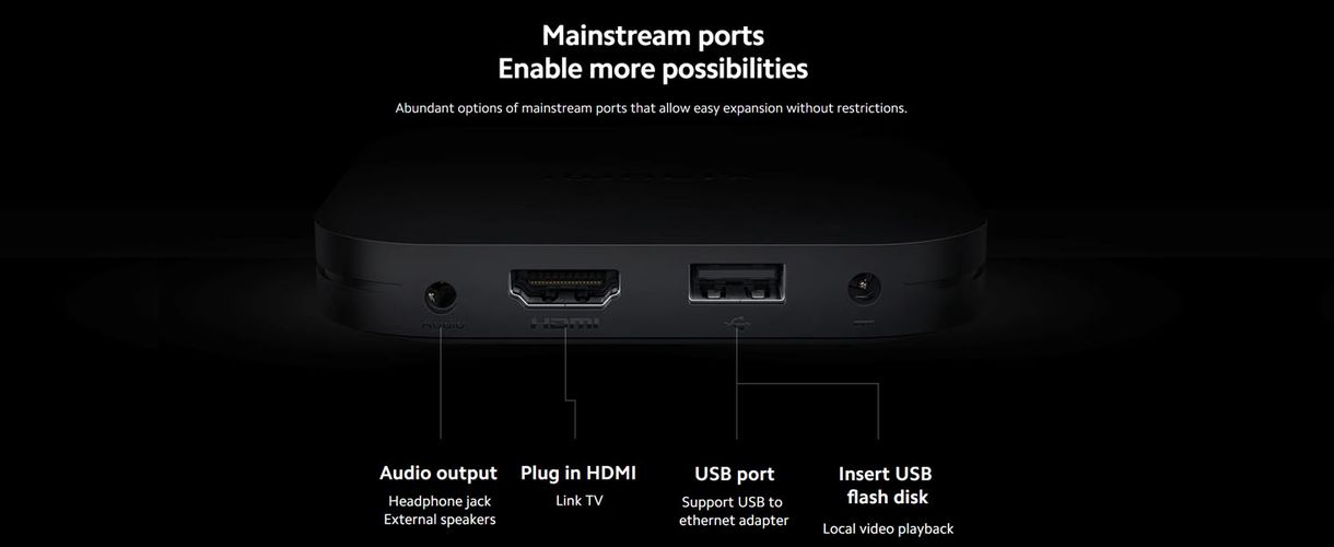 Meediamängija Xiaomi TV Box S (2nd Gen) PFJ4151EU 6971408157044