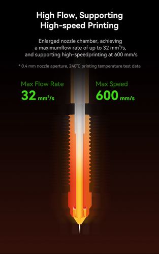 Ender-3V3 SE/KE keraamilise kütteploki komplekt-Quick-swap otsakute komplekt CREALITY CRE-4001030135 6971636400745