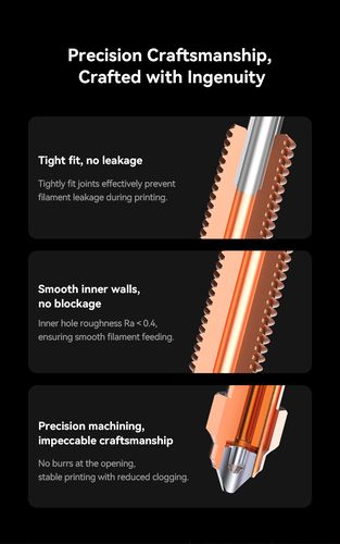 Ender-3V3 SE/KE keraamilise kütteploki komplekt-Quick-swap otsakute komplekt CREALITY CRE-4001030135 6971636400745