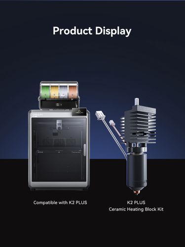 Комплект керамических нагревательных блоков K2 Plus CREALITY CRE-4001030145 6971636407690
