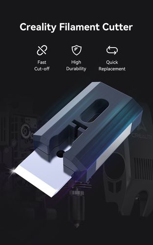 Creality filamento nukirtimo peiliukai 10vnt skirti 3D spausdintuvui K2 Plus CRE-4004010262 6971636404613