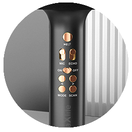 Bluetooth karaoke mikrofon koos kõlariga, must MXBM-600B 5900495094087