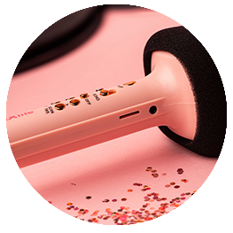 Belaidis Bluetooth karaoke mikrofonas su garsiakalbiu, juodas MXBM-600B 5900495094087