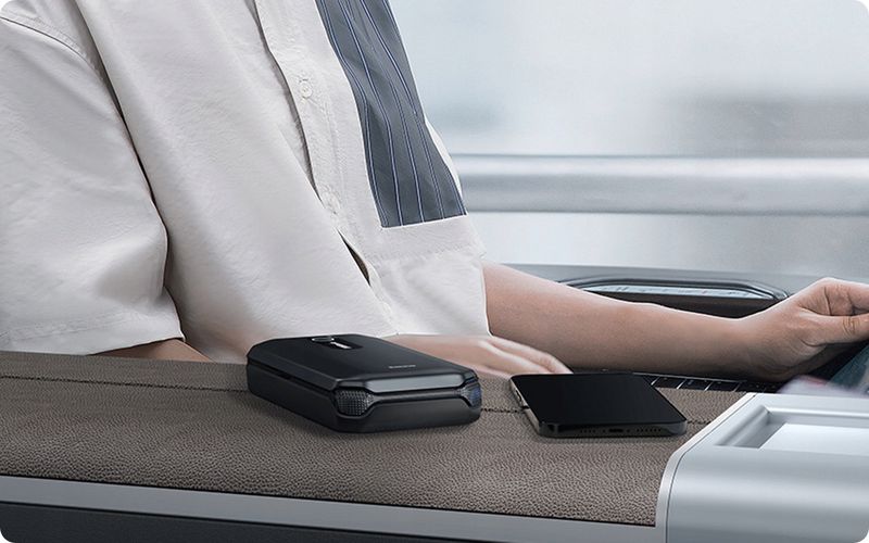 Išorinis akumuliatorius (Powerbank) su automobilio užvedimo funkcija 500A/1000A 10000 mAh 37 Wh, USB + USB-C 5V 2.4A Super Energy BASEUS C00245501113-00 6932172652524
