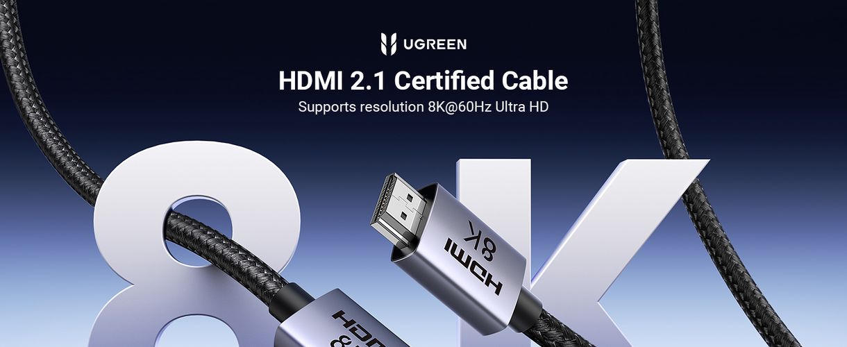 Кабель HDMI-HDMI 10м (HDMI 2.1 8K@60Hz 48Gbps) черный HD171 UGREEN UGREEN/25914 6941876229147