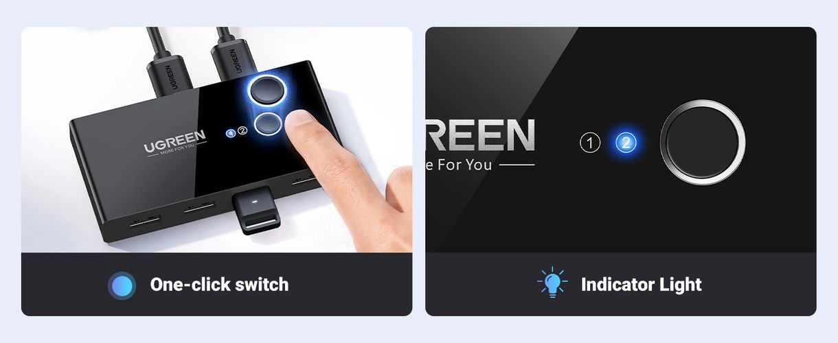 USB 3.0 Switch Box (2 In 4 Out) UGREEN/30768 6957303837687