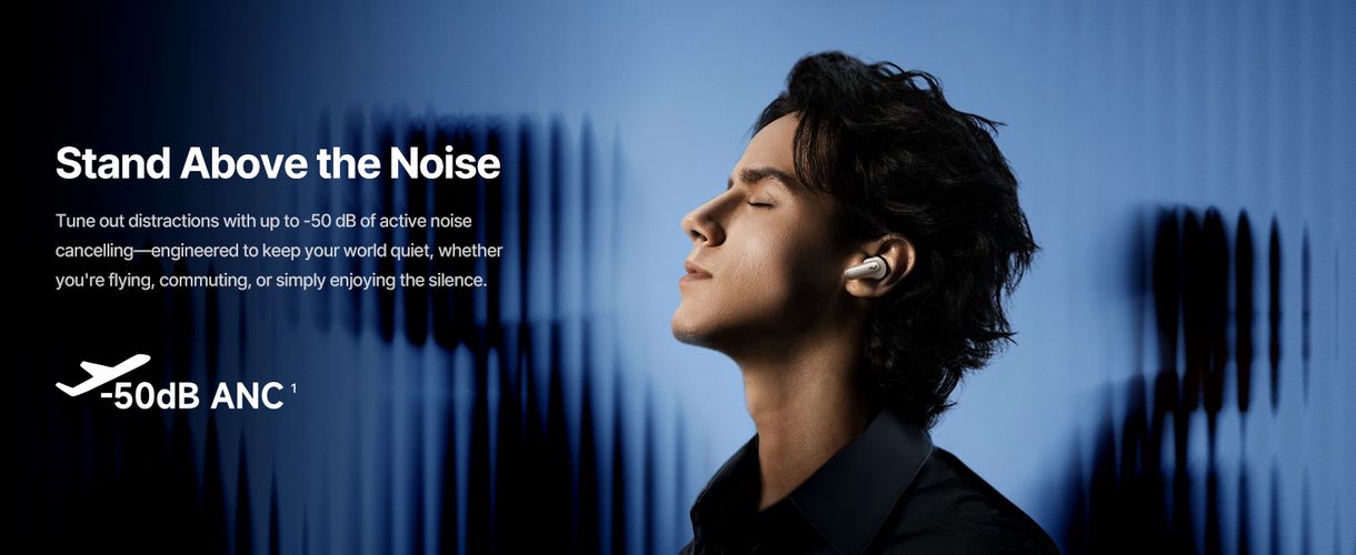 Беспроводные наушники с шумоподавлением Bluetooth 6.1 Inspire XP1, белый A0010903 6953156299924