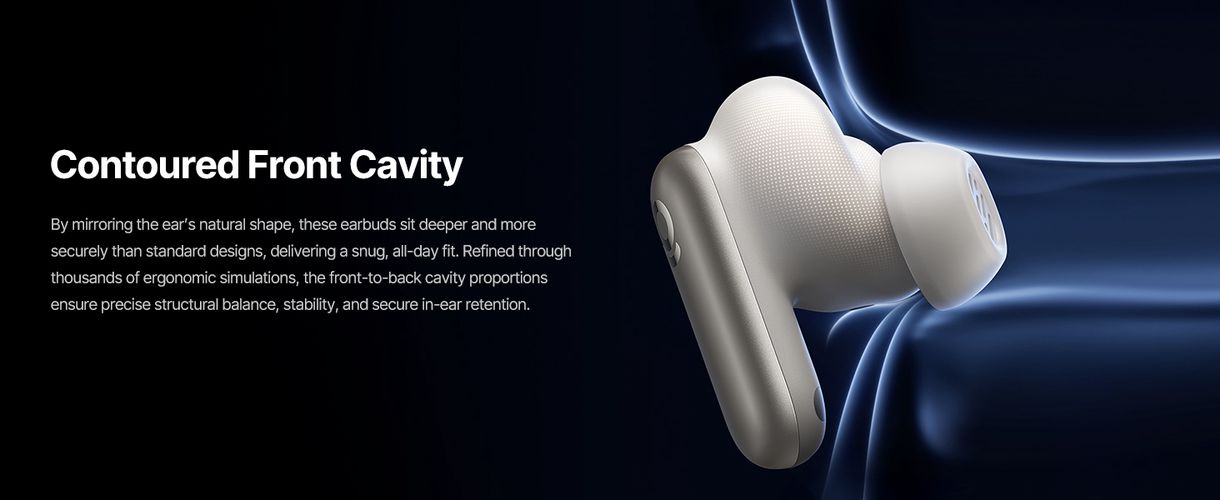 Беспроводные наушники с шумоподавлением Bluetooth 6.1 Inspire XP1, белый A0010903 6953156299924