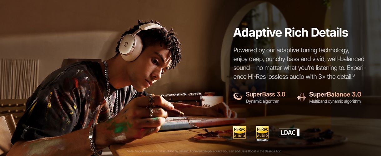 Juhtmevabad Bluetooth 6.1 Inspire XH1 mürasummutusega kõrvaklapid, valged A00085701233-00 6932172693046