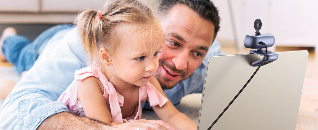 Webkamera USB FHD 2K@30FPS ar dubulto trokšņu slāpēšanas mikrofonu, privātuma pārsegs UGREEN/25442 6941876224425