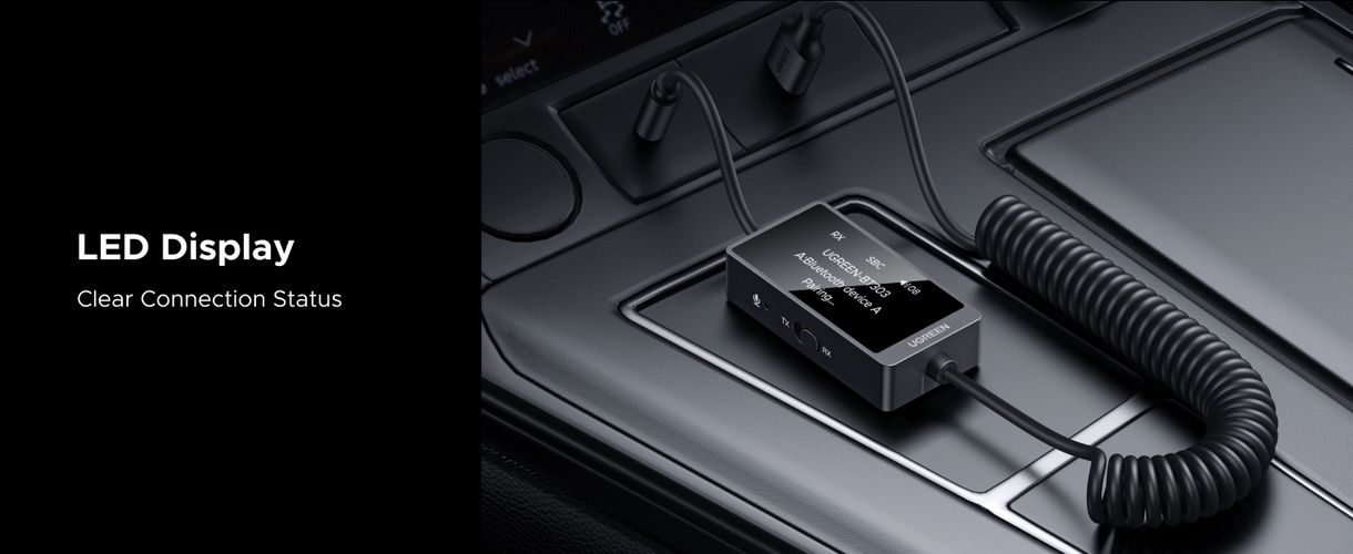 Беспроводной аудиоприемник Bluetooth 5.4 - передатчик с разъемом AUX (3,5 мм) UGREEN/45236 6941876242368