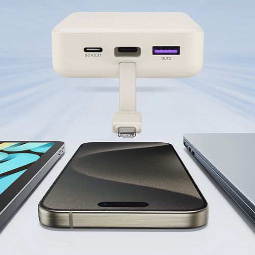 LiPo PowerBank 20000mAh 22.5W ar iebūvētu USB-C kabeli, USB-C USB-A PB505 UGREEN UGREEN/35340 6941876233403
