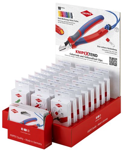 KNIPEX 00 18 01 V48 TEND 2 counter display 24 parts Colour selection 2 350 mm 00 18 01 V48 4003773089858