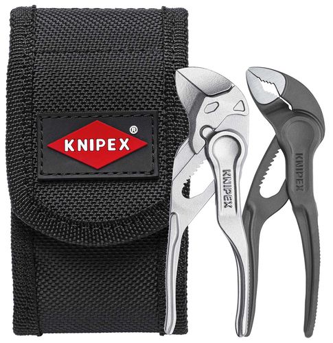 KNIPEX 00 20 72 V04 XS Mini Pliers Set XS 1 x 87 00 100, 1 x 86 04 100 150 mm 00 20 72 V04 XS